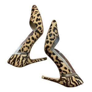 ANTONIO MELANI Carlenie Animal Print Calf Hair 9.5